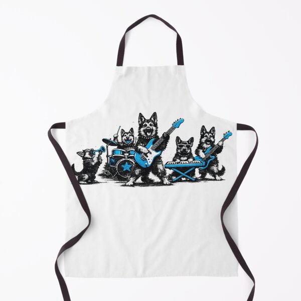 Item preview, Dog Rock Band – Funny Musical Dogs Playing Instruments designed and sold by TheCanineCanvas.