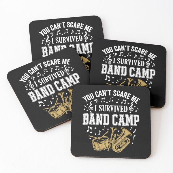 Item preview, You Can't Scare Me I Survived Band Camp Musician Marching Band Member designed and sold by Doodleoub.