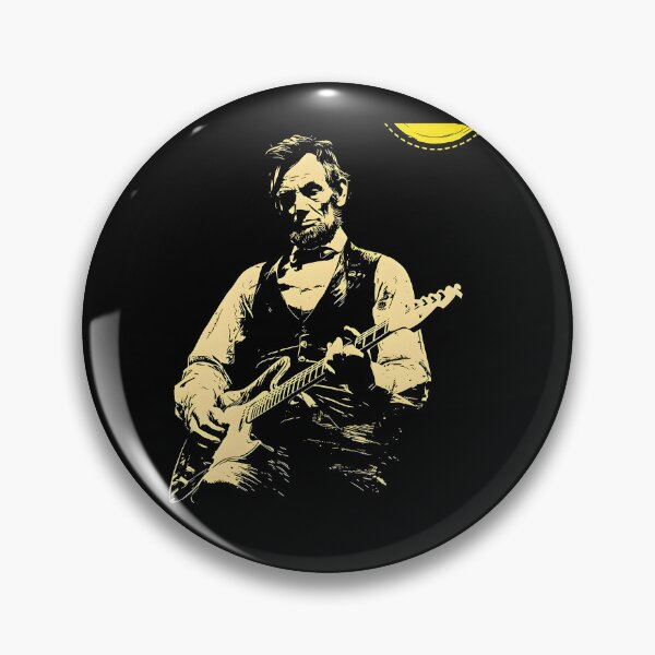 Item preview, Abraham Lincoln Playing Guitar Shirt, Funny Historical Political Graphic Tee, Vintage American History Music Gift, Retro President Humor designed and sold by howsamluca.