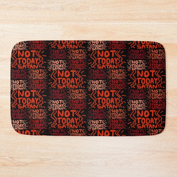 Item preview, NOT TODAY SATAN designed and sold by zzzozzo.