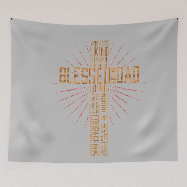 Item preview, Father's Day for Dad Husband Blessed Dad Christian designed and sold by mjohnson9.