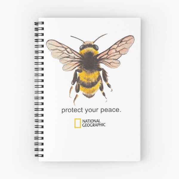 Item preview, National Geographic Bee Protect Your Peace Graphic T-Shirt designed and sold by shlana.