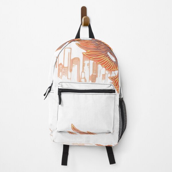 Item preview, Neon Owl over City Skyline designed and sold by MyCalmDraw.