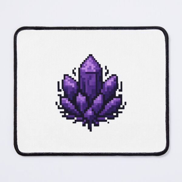 Item preview, Cluster of magic crystals in pixel art designed and sold by AKRAMlogo.