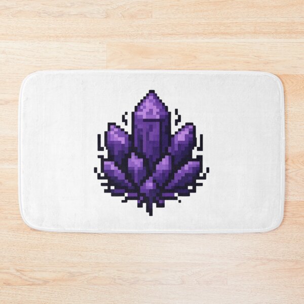 Item preview, Cluster of magic crystals in pixel art designed and sold by AKRAMlogo.