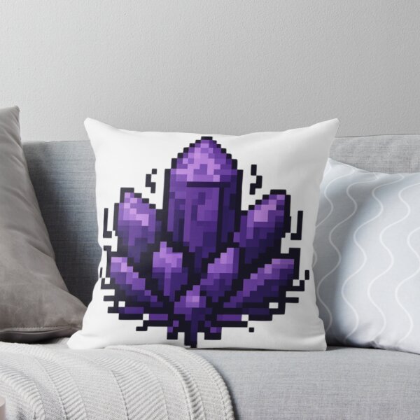 Item preview, Cluster of magic crystals in pixel art designed and sold by AKRAMlogo.