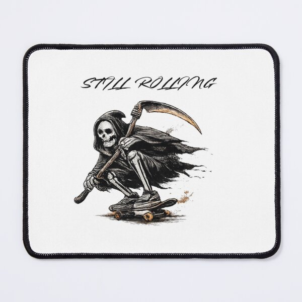 Item preview, Still Rolling Grim Reaper Skateboarder Funny designed and sold by NESTORY-Studio.