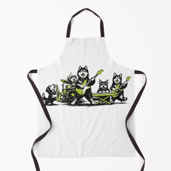 Item preview, Dog Rock Band – Funny Musical Dogs Playing Instruments designed and sold by TheCanineCanvas.