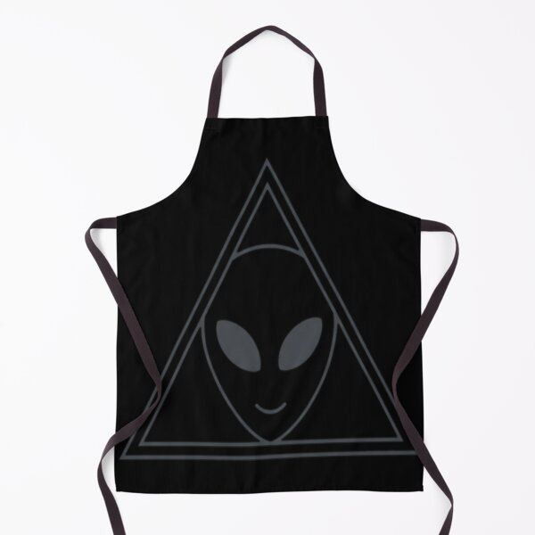 Item preview, Space Alien Head Triangle designed and sold by catrizmorkess.