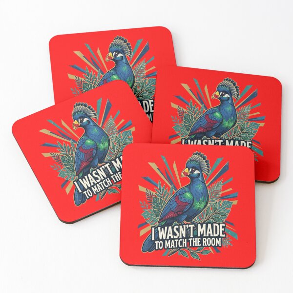 Item preview, Great Blue Turaco I Wasn't Made To Match The Room designed and sold by Max Store.