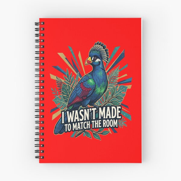 Item preview, Great Blue Turaco I Wasn't Made To Match The Room designed and sold by Max Store.