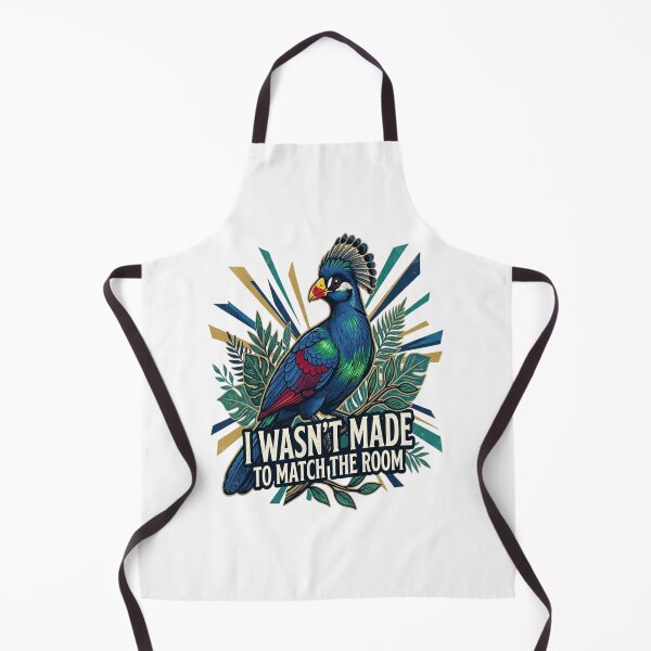 Item preview, Great Blue Turaco I Wasn't Made To Match The Room designed and sold by Max Store.