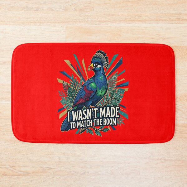 Item preview, Great Blue Turaco I Wasn't Made To Match The Room designed and sold by Max Store.