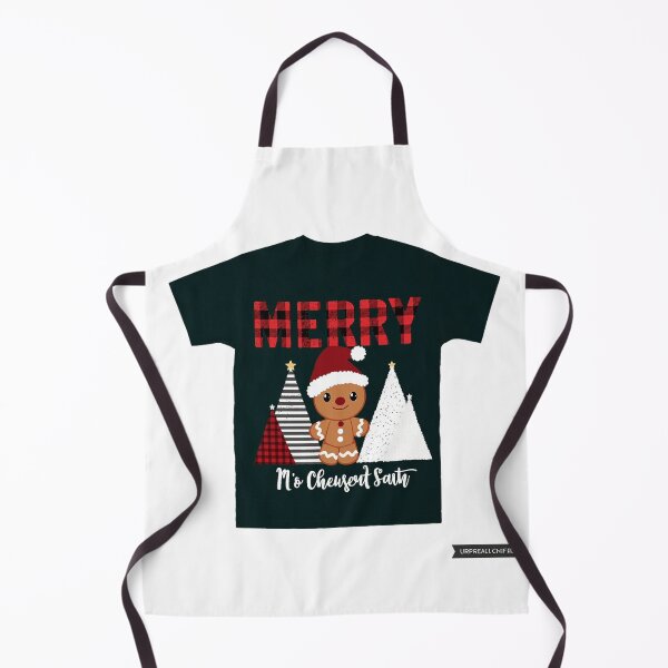 Item preview, Merry Christmas Buffalo Plaid Gingerbread Trees designed and sold by lht6474.