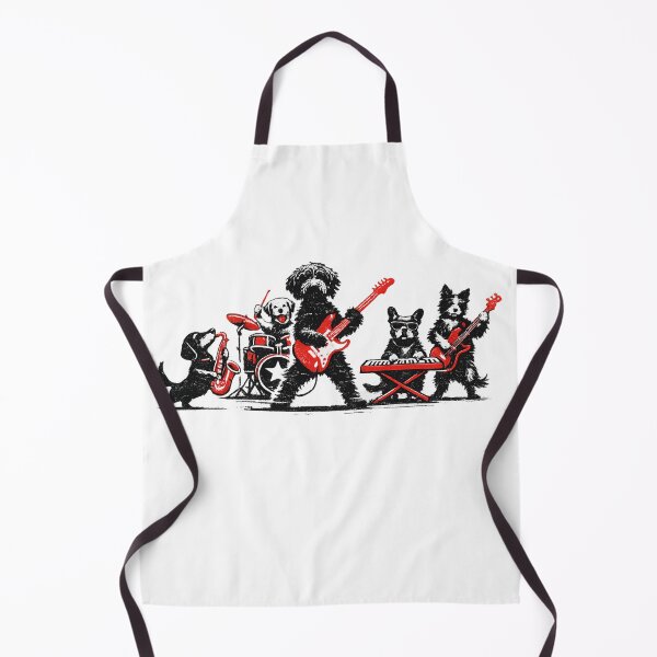 Item preview, Copy of Dog Rock Band – Funny Musical Dogs Playing Instruments designed and sold by TheCanineCanvas.