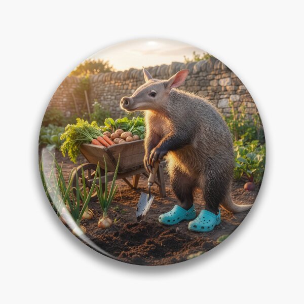 Item preview, Aardvark Is an Avid Gardener designed and sold by Tridentulus.