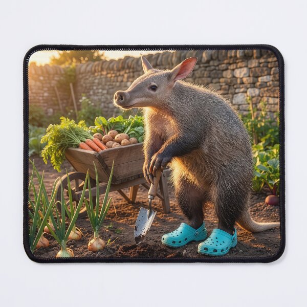 Item preview, Aardvark Is an Avid Gardener designed and sold by Tridentulus.