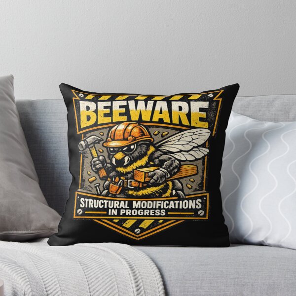 Item preview, BEEWARE STRUCTURAL MODIFICATIONS IN PROGRESS designed and sold by AusTradeTees.
