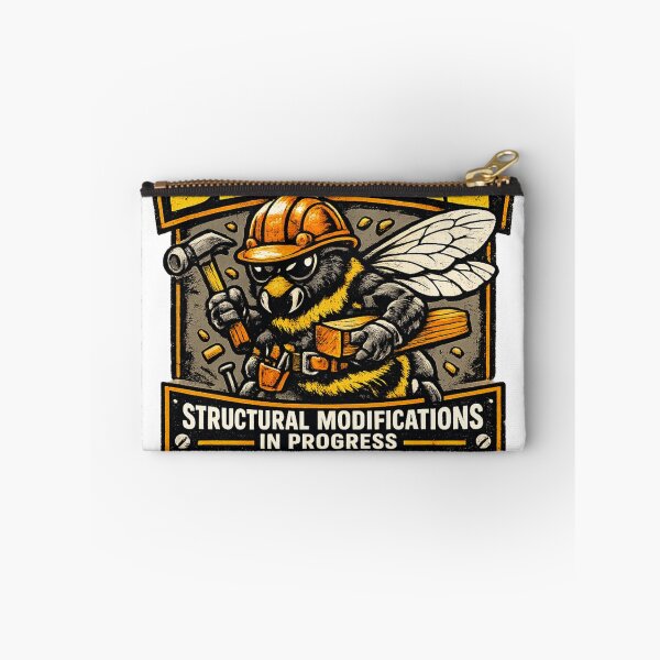 Item preview, BEEWARE STRUCTURAL MODIFICATIONS IN PROGRESS designed and sold by AusTradeTees.