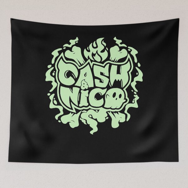 Item preview, cash and nico merch designed and sold by EmberToonArts.