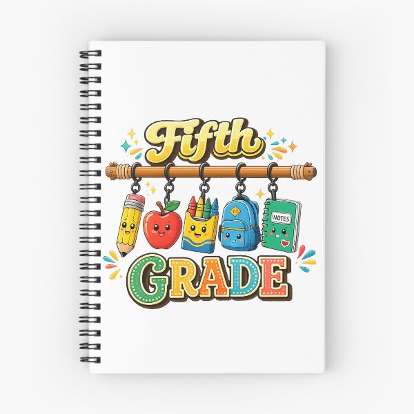 Item preview, Fifth Grade Classroom Fun Cute Student Gift designed and sold by QuiteOrbit.