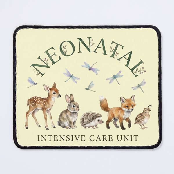 Item preview, NICU Nurse Gift, Nurse Appreciation Week Present, Woodland Animals Watercolor Neonatal Intensive Care Unit designed and sold by Covent Vaughn.