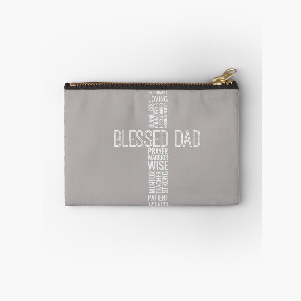 Item preview, Fathers Day Blessed Dad Cross Words Christian Papa Daddy Men designed and sold by mjohnson9.