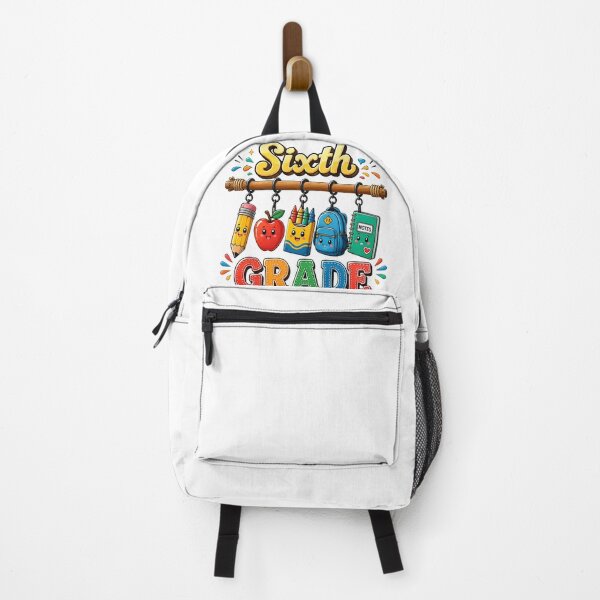 Item preview, Colorful Sixth Grade Back To School Kids Design designed and sold by QuiteOrbit.