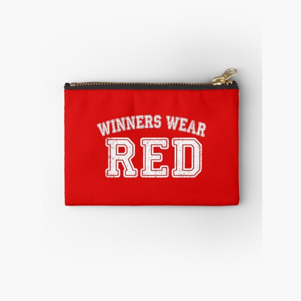 Item preview, Winners Wear Red Winning Mentality Sports Fan Competition designed and sold by Doodleoub.