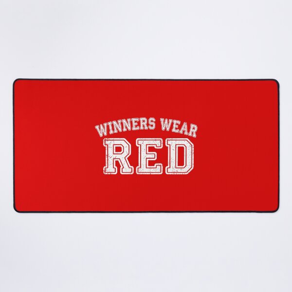 Item preview, Winners Wear Red Winning Mentality Sports Fan Competition designed and sold by Doodleoub.