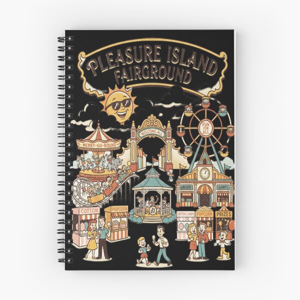 Item preview, Pleasure Island Fairground - Vintage Cartoon - Classic designed and sold by catrizmorkess.