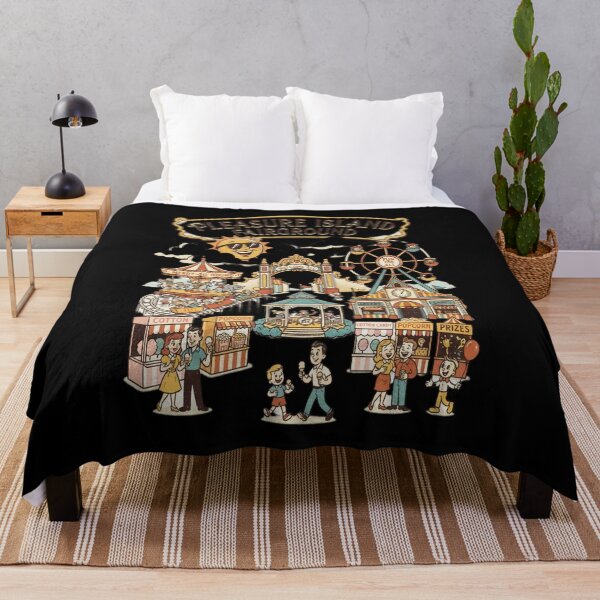 Item preview, Pleasure Island Fairground - Vintage Cartoon - Classic designed and sold by catrizmorkess.