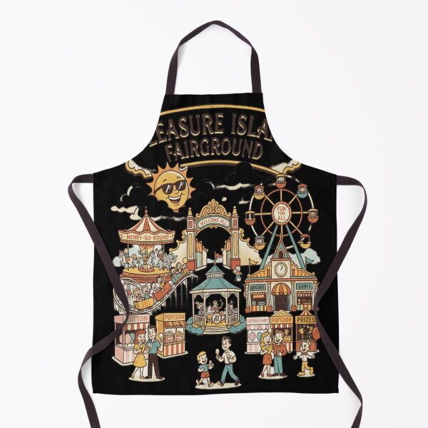 Item preview, Pleasure Island Fairground - Vintage Cartoon - Classic designed and sold by catrizmorkess.