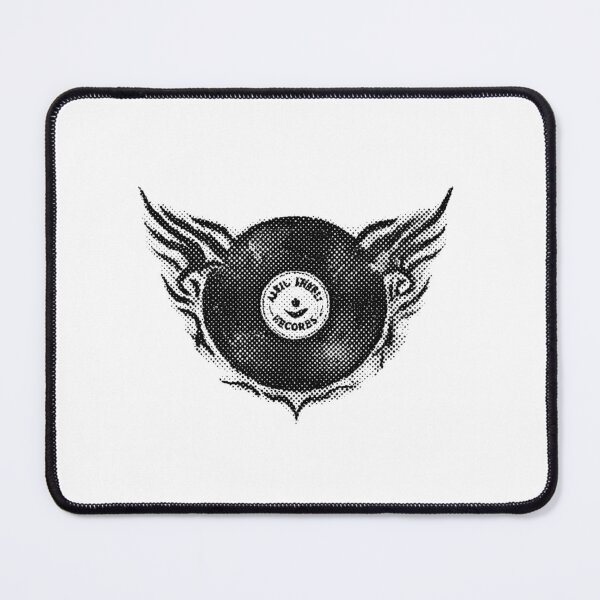 Item preview, Vinyl record with halftone wings designed and sold by AKRAMlogo.