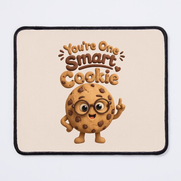 Item preview, Cute You're A Smart Cookie Pun | Kawaii Cookie Character designed and sold by Moons Studio.