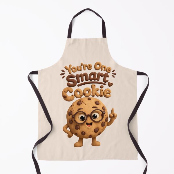 Item preview, Cute You're A Smart Cookie Pun | Kawaii Cookie Character designed and sold by Moons Studio.