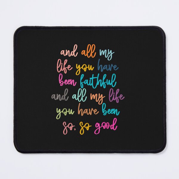 Item preview, All My Life You Have Been Faithful Christian Bible Verse designed and sold by FrankIsabel.