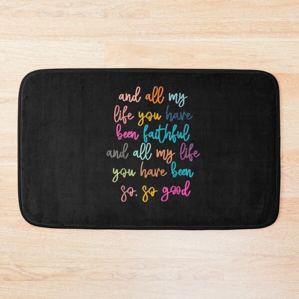 Item preview, All My Life You Have Been Faithful Christian Bible Verse designed and sold by FrankIsabel.