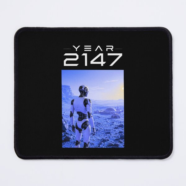 Item preview, Year 2147 Futuristic Cyberpunk Sci-Fi Streetwear designed and sold by TEEJAMBOREE.