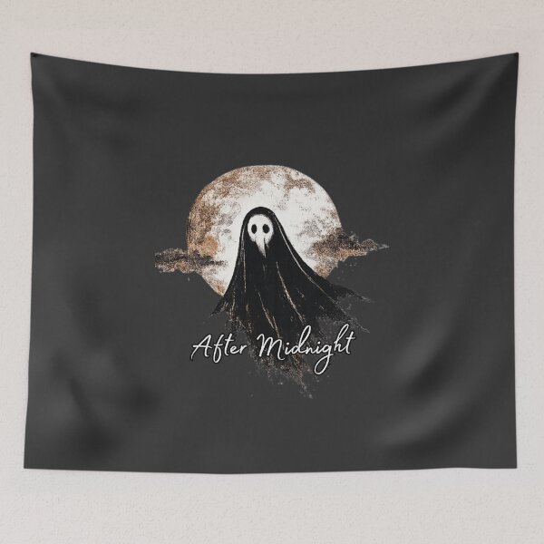 Item preview, After Midnight Gothic Ghost Full Moon Art designed and sold by NESTORY-Studio.