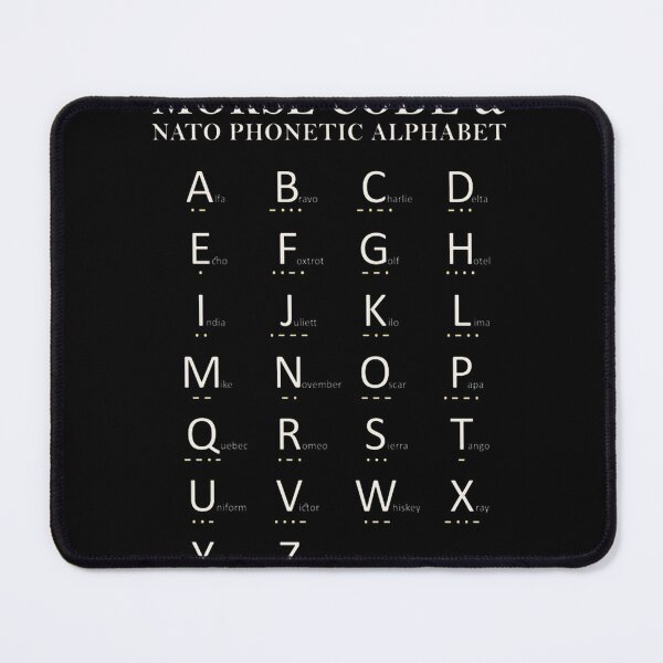 Item preview, Morse Code & Phonetic Alphabet Chart designed and sold by isabelaelsie.