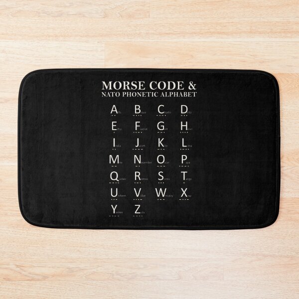 Item preview, Morse Code & Phonetic Alphabet Chart designed and sold by isabelaelsie.