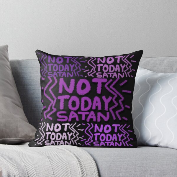 Item preview, NOT TODAY SATAN designed and sold by zzzozzo.