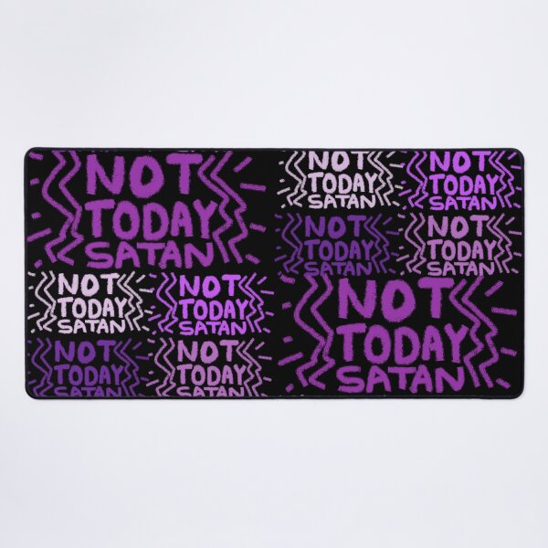 Item preview, NOT TODAY SATAN designed and sold by zzzozzo.