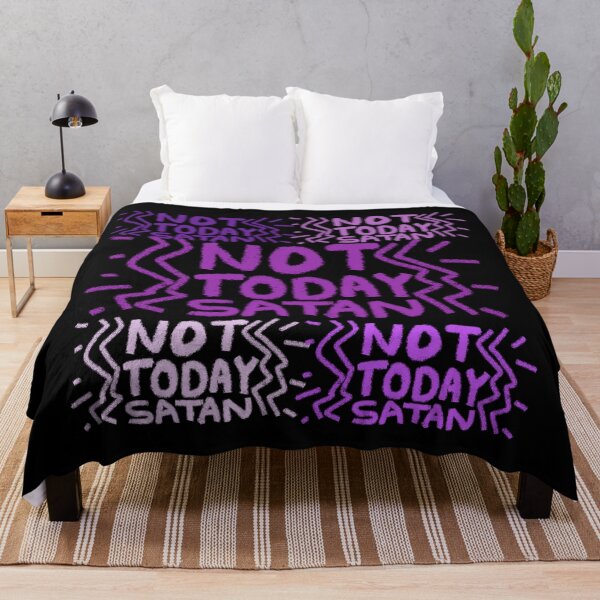 Item preview, NOT TODAY SATAN designed and sold by zzzozzo.