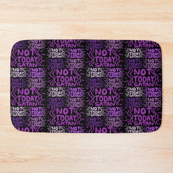 Item preview, NOT TODAY SATAN designed and sold by zzzozzo.