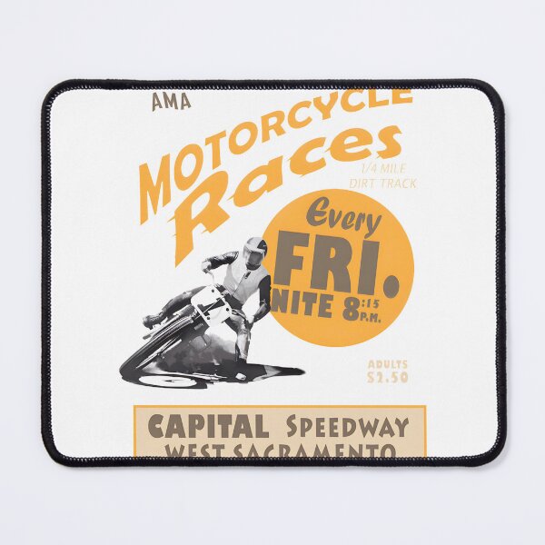 Item preview, Speedway Motorcycle Races West Sacramento designed and sold by isabelaelsie.