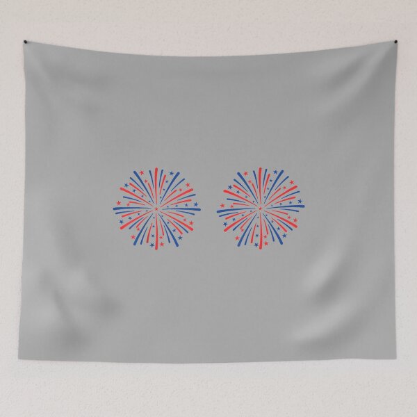 Item preview, just here for the fireworks funny shirt for couple designed and sold by ArleneRowe.