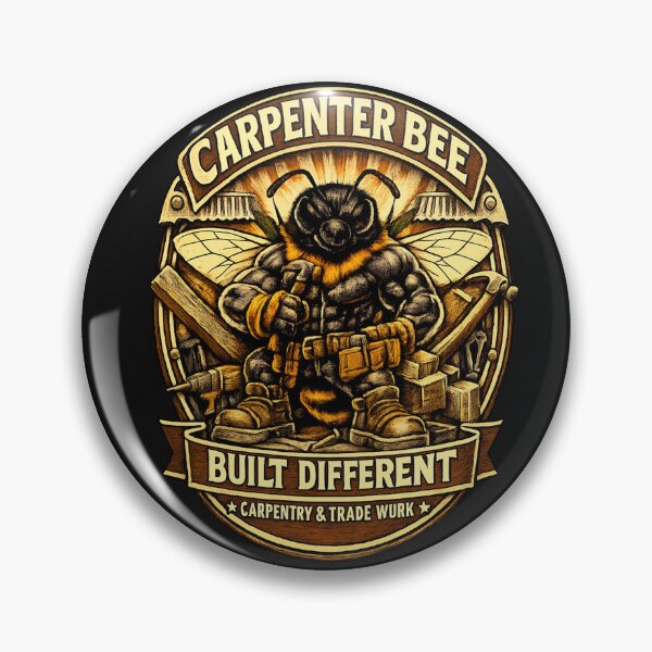 Item preview, CARPENTER BEE - BUILT DIFFERENT designed and sold by AusTradeTees.