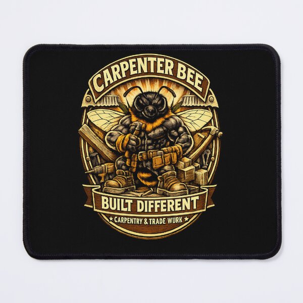 Item preview, CARPENTER BEE - BUILT DIFFERENT designed and sold by AusTradeTees.